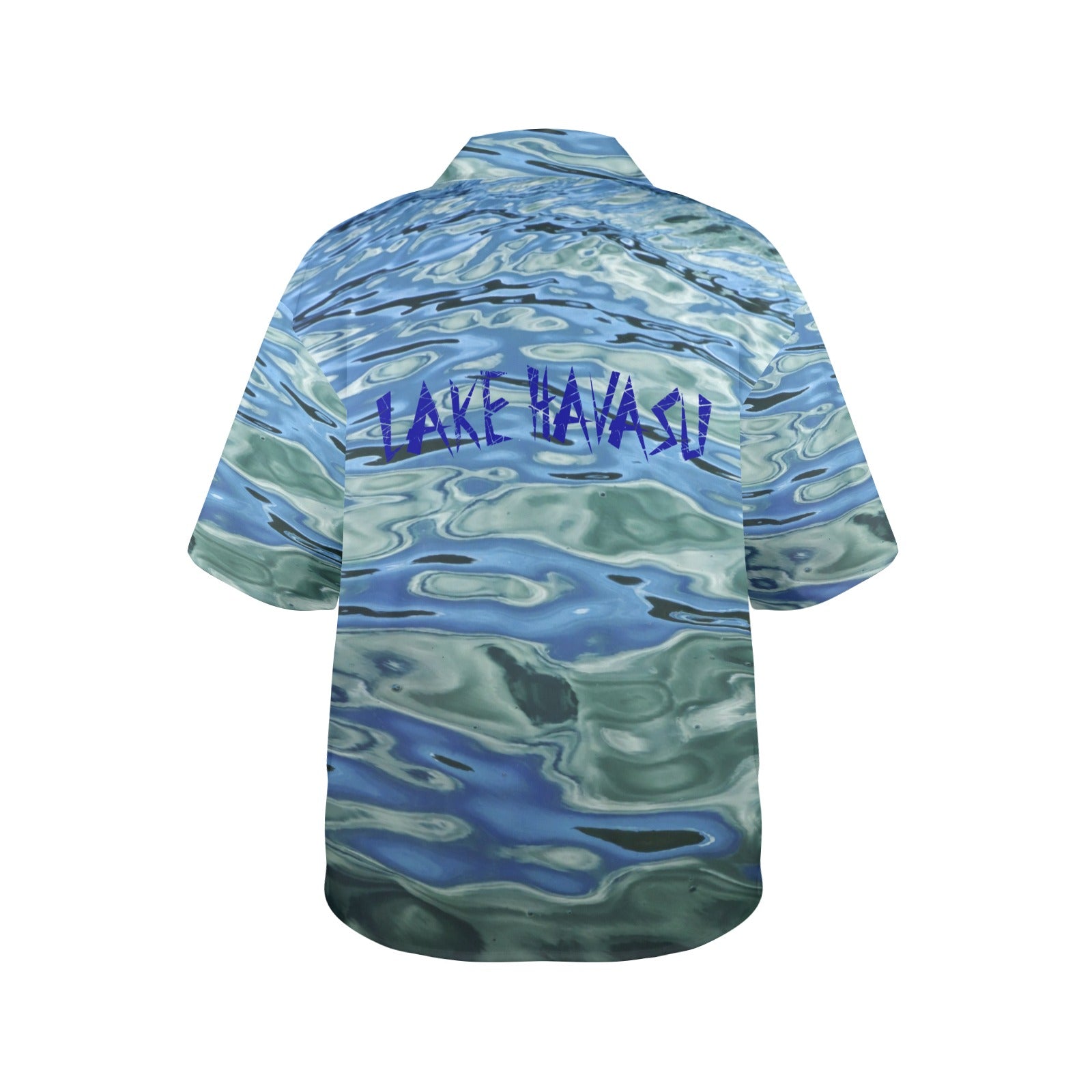 Lake Havasu Arizona Women's All Over Print Hawaiian Shirt （Made in USA Ships to USA Only）