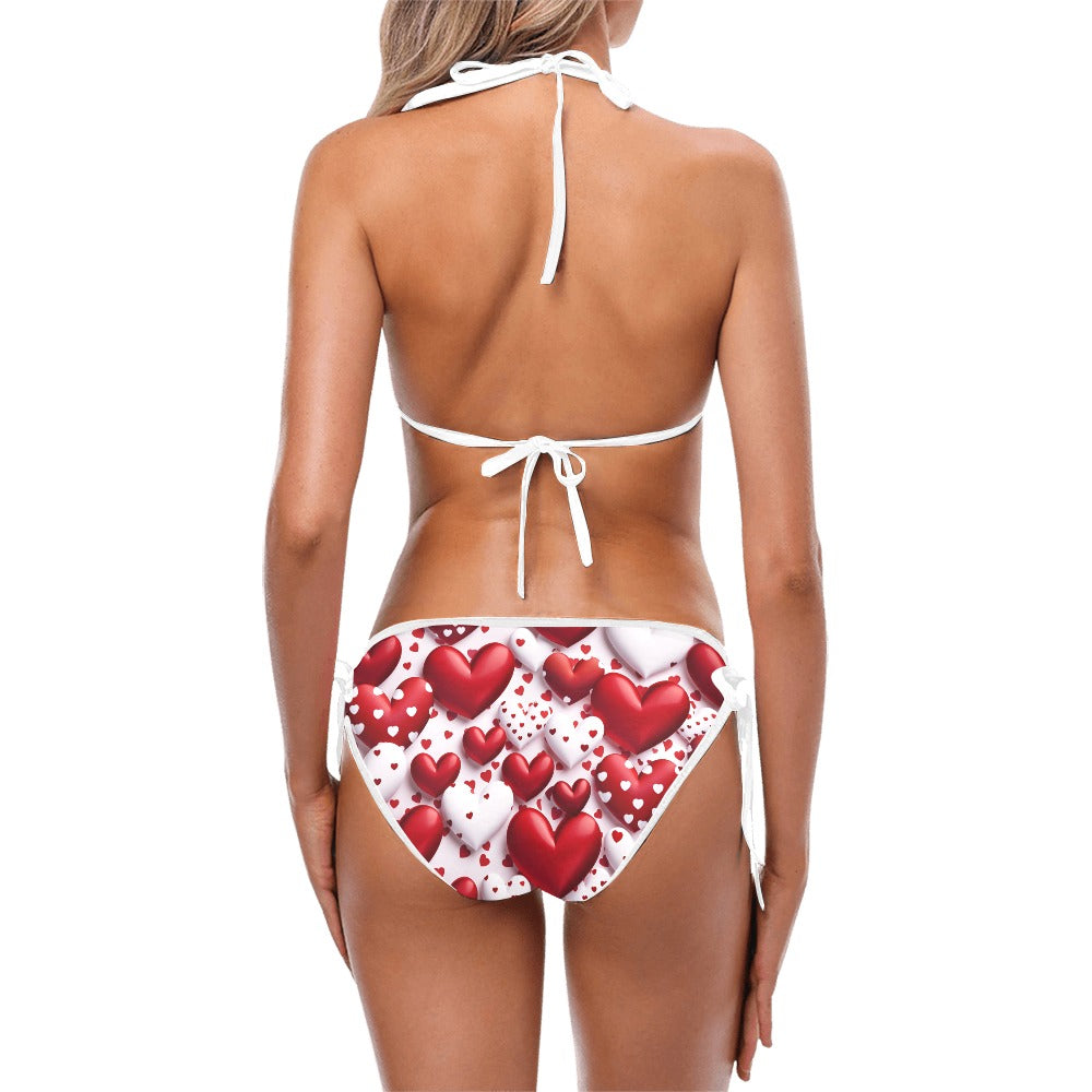 Love Over You Custom Bikini Swimsuit Free Shipping