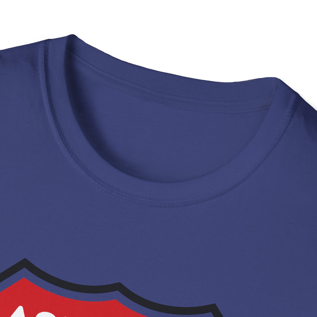 Ash Fork 66 Shield T-Shirt | Route 66 Arizona Road Sign Tee