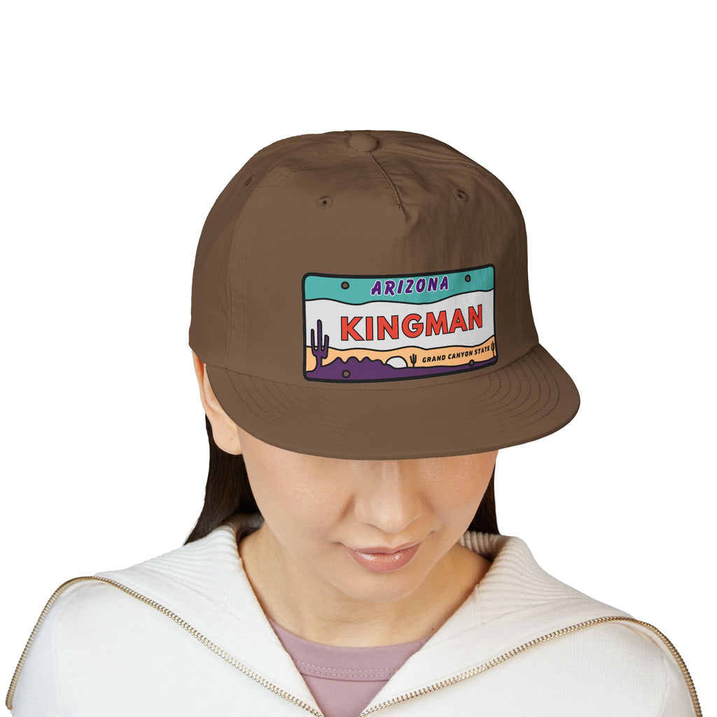 Kingman Arizona License Plate Dessert Cap