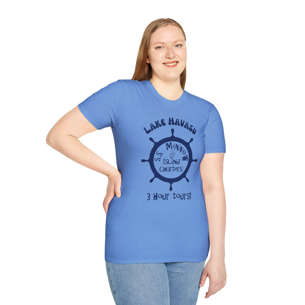 What It Could Happen lol ... Lake Havasu SS Minnow Island Charters T-Shirt | 3 Hour Tours
