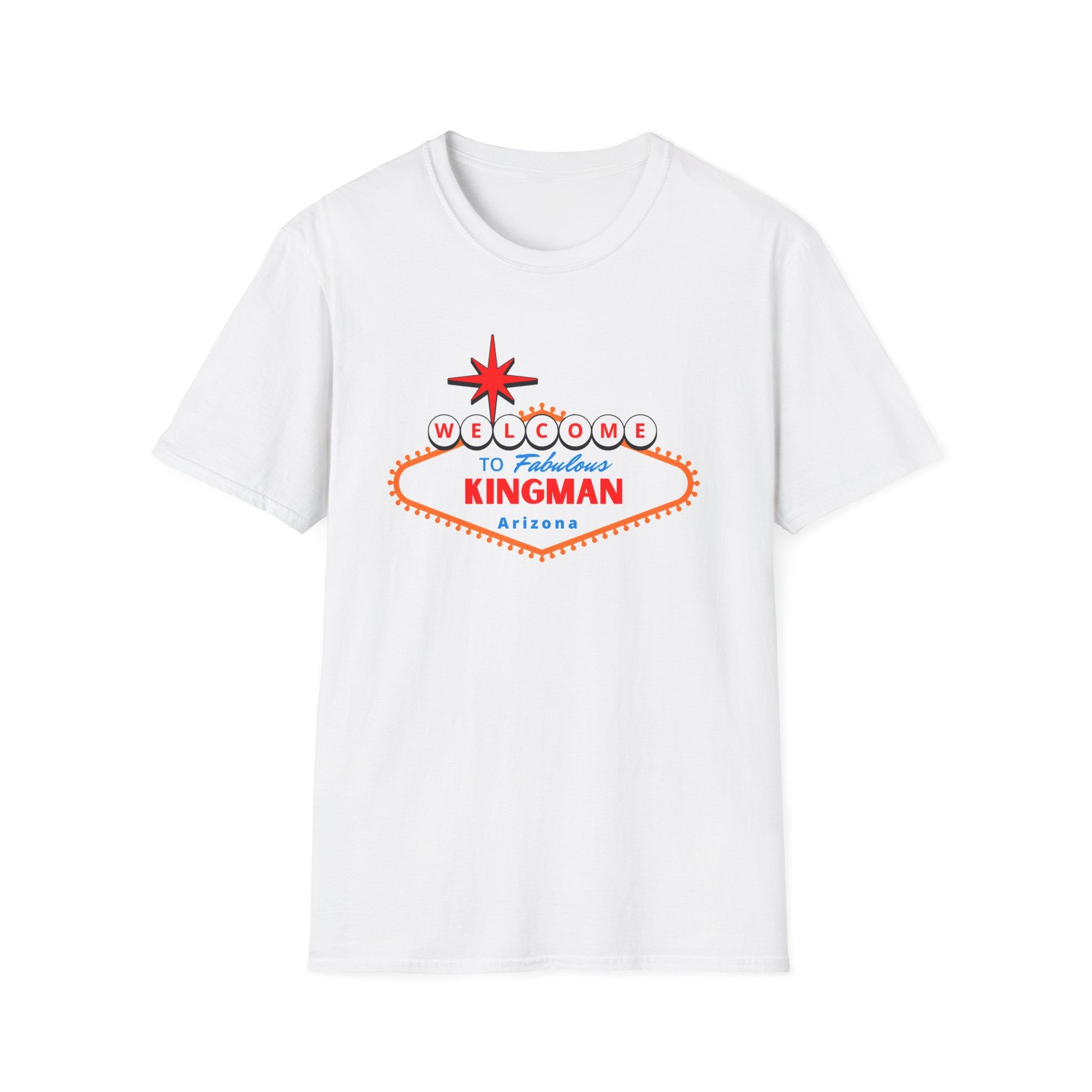 Kingman Arizona Vintage Welcome Sign T-Shirt