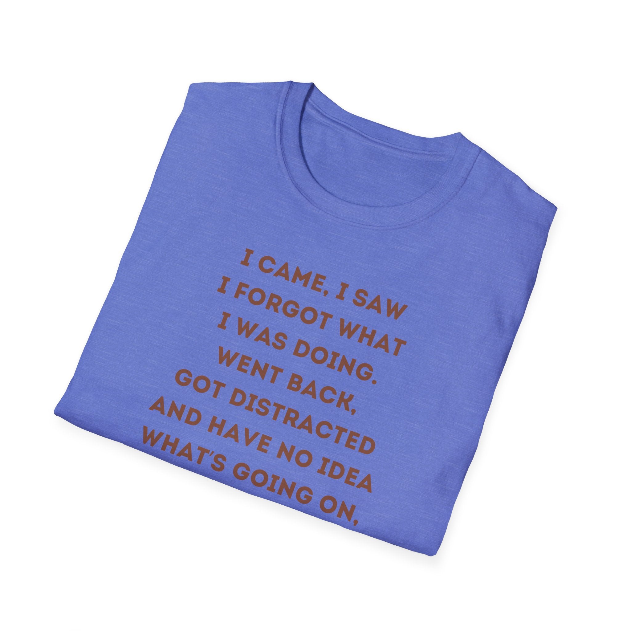 Funny Coffee Quote T-Shirt for Coffee Lovers, Humor Tee, Gift for Him/Her, Perfect for Birthdays, Housewarming, Casual Wear