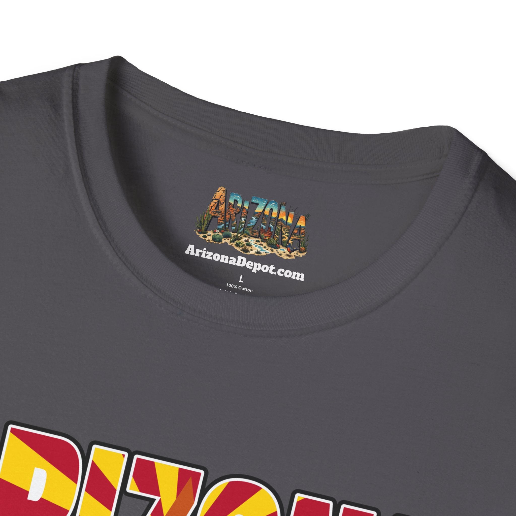 Arizona Vintage Graphic T-Shirt, Unisex Tee for Travel Lovers, Summer Fashion, Gift for Arizona State Fans, Retro Aesthetic Shirt