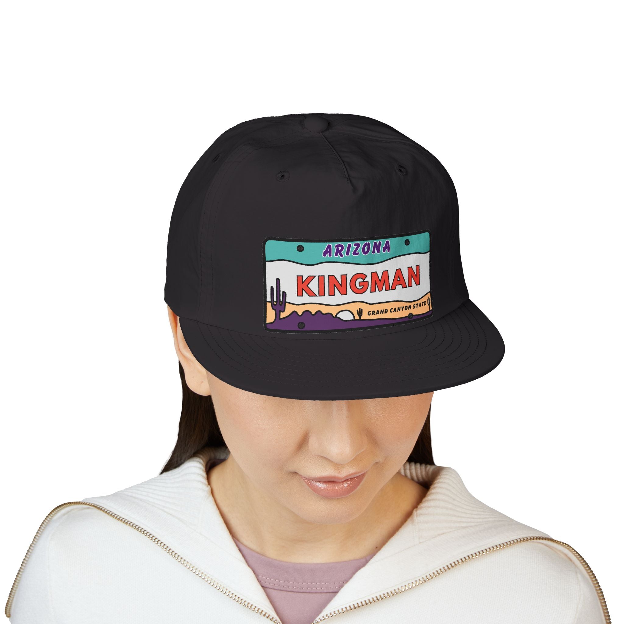 Kingman Arizona License Plate Dessert Cap