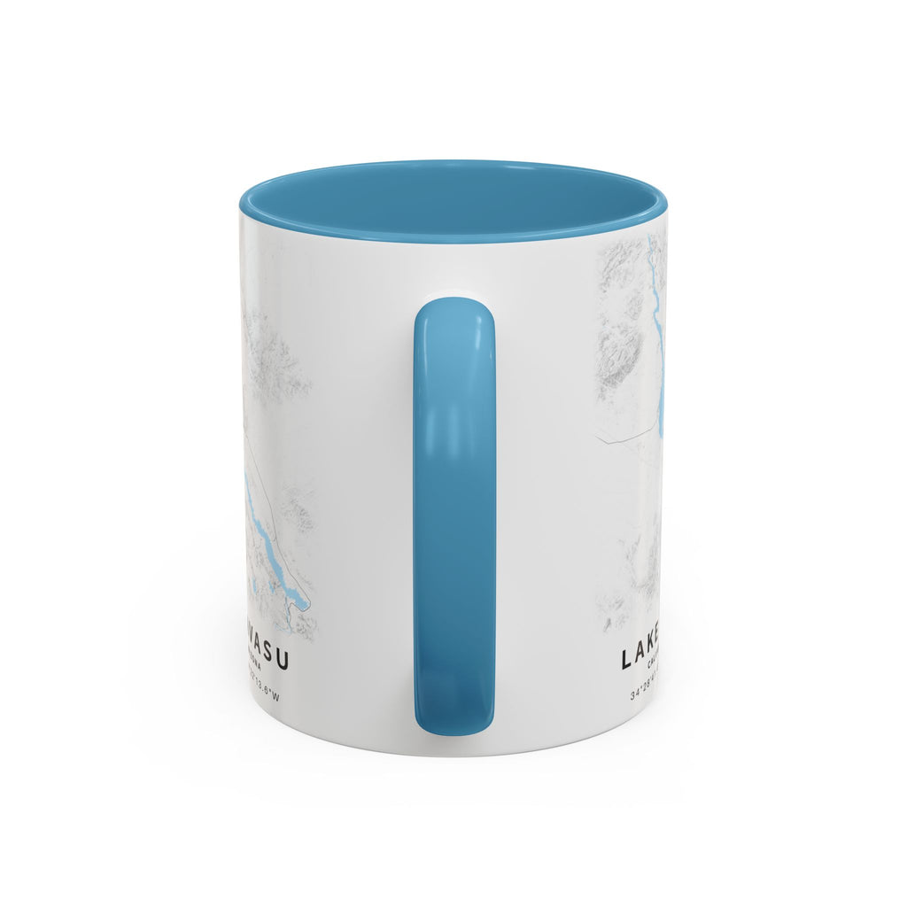 Lake Havasu map Accent Coffee Mug | 11oz 15oz
