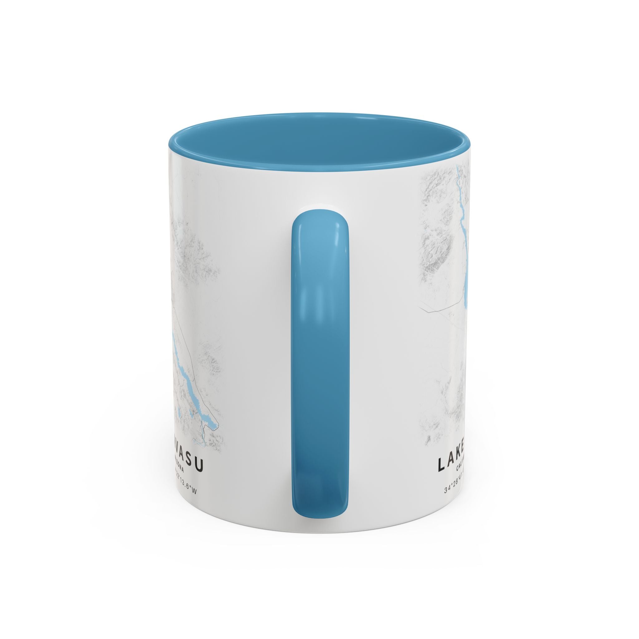 Lake Havasu map Accent Coffee Mug | 11oz 15oz