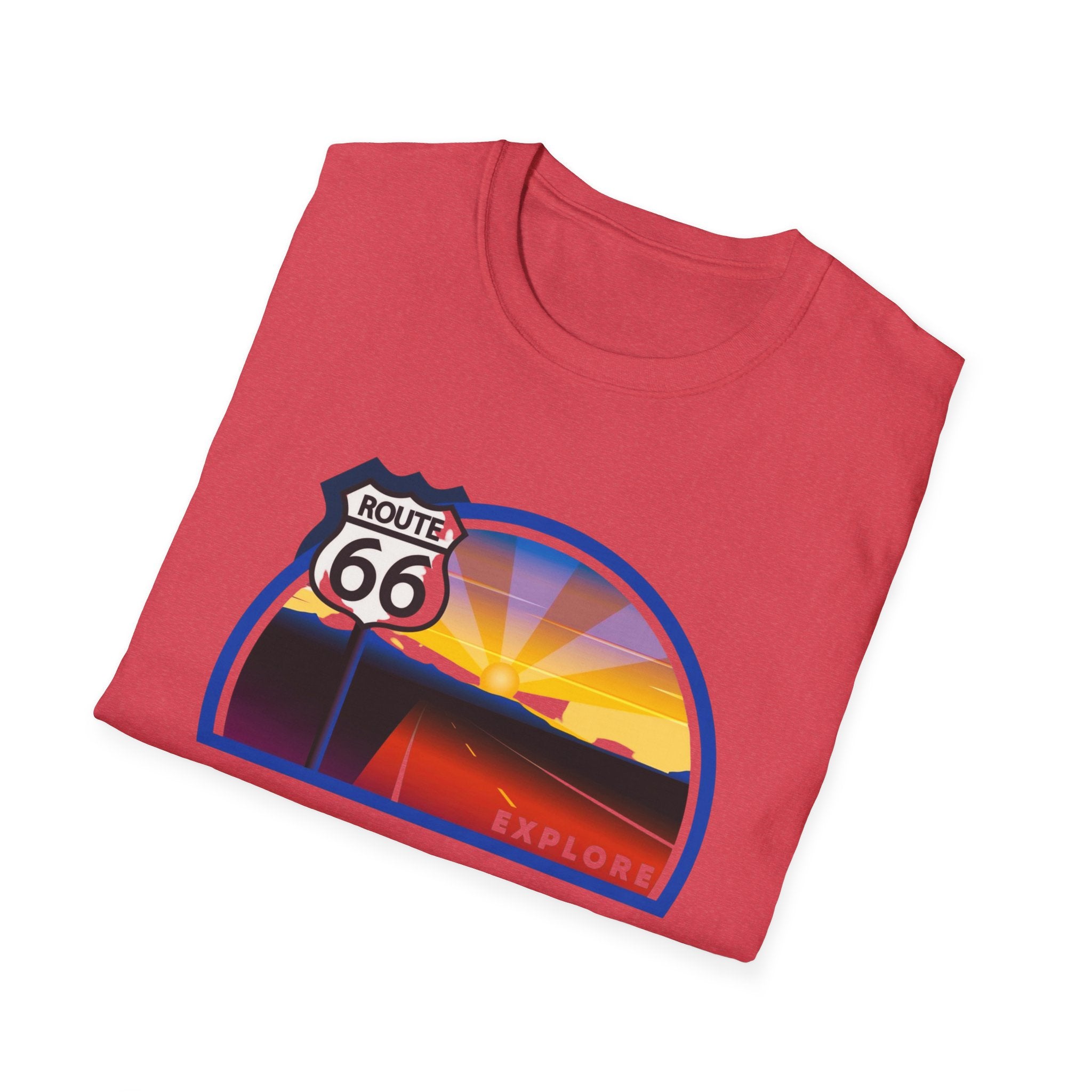 Route 66 City of Kingman Arizona Softstyle T-Shirt, Men Women Unisex Tee, Travel Souvenir Shirt, Vintage Road Trip Graphic Top, Retro
