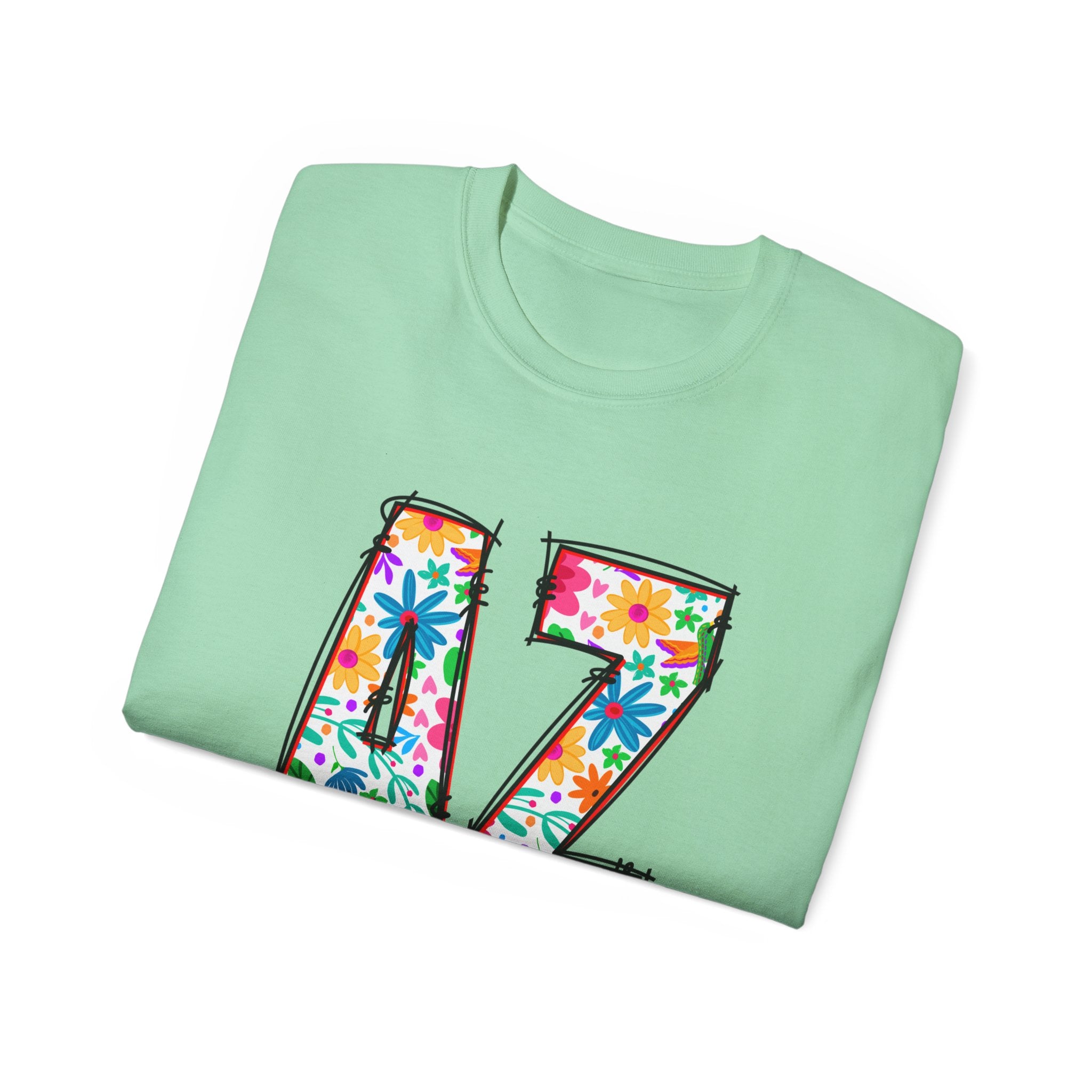 Floral AZ Tee - Mens and Womans Unisex Ultra Cotton Shirt, Perfect for AZ Pride, Summer Festivals, Casual Wear, Gifts for Him/Her