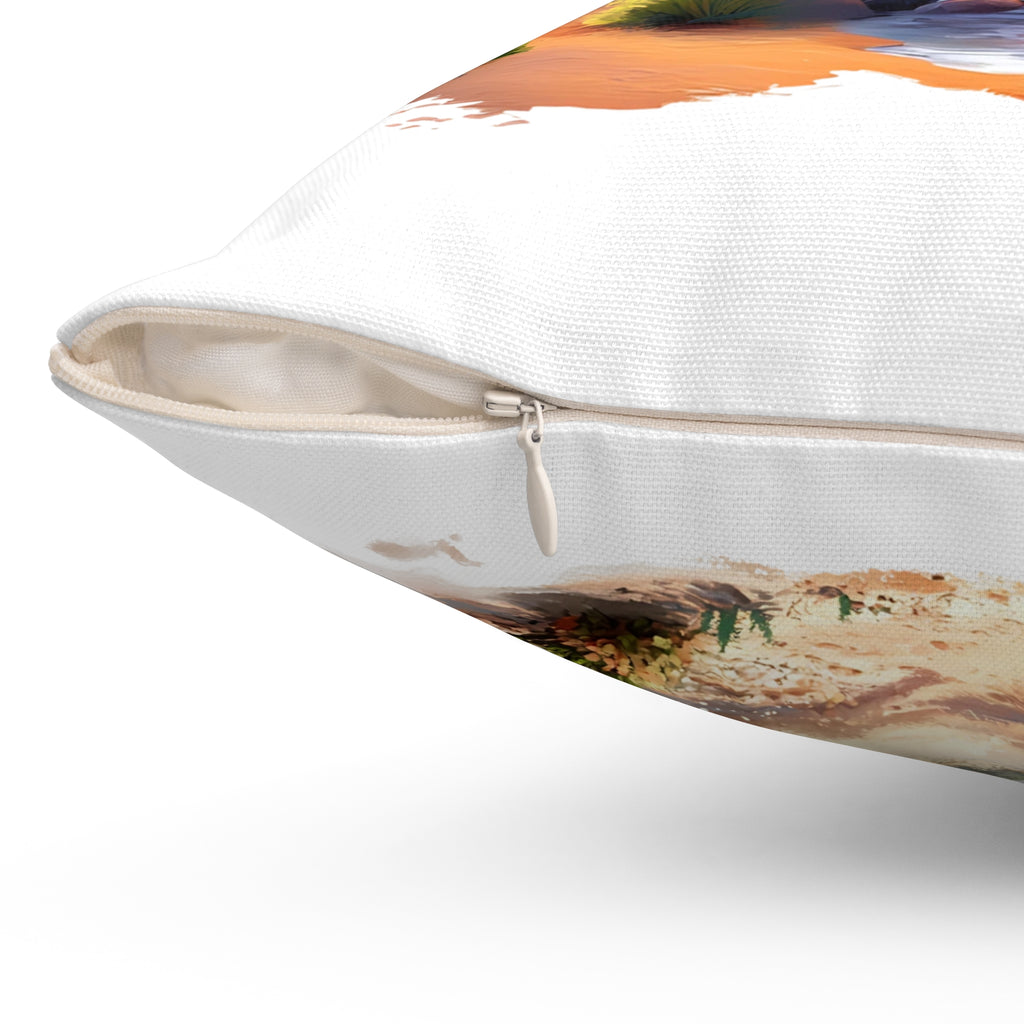 Arizona AZ - Desert Landscape Decorative Pillow, Southwestern Decor, Nature Themed Gift, Boho  Cushion, Arizona Inspired Throw Pillow