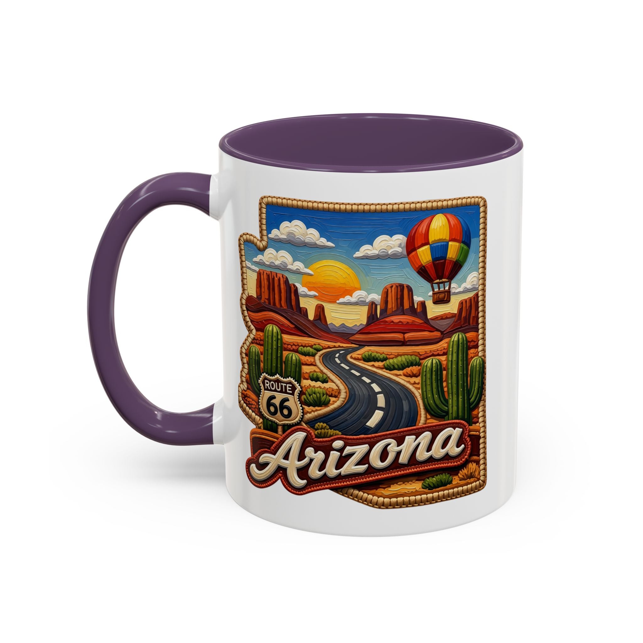 Arizona Route 66 Desert Scenic Mug | Accent Coffee Mug