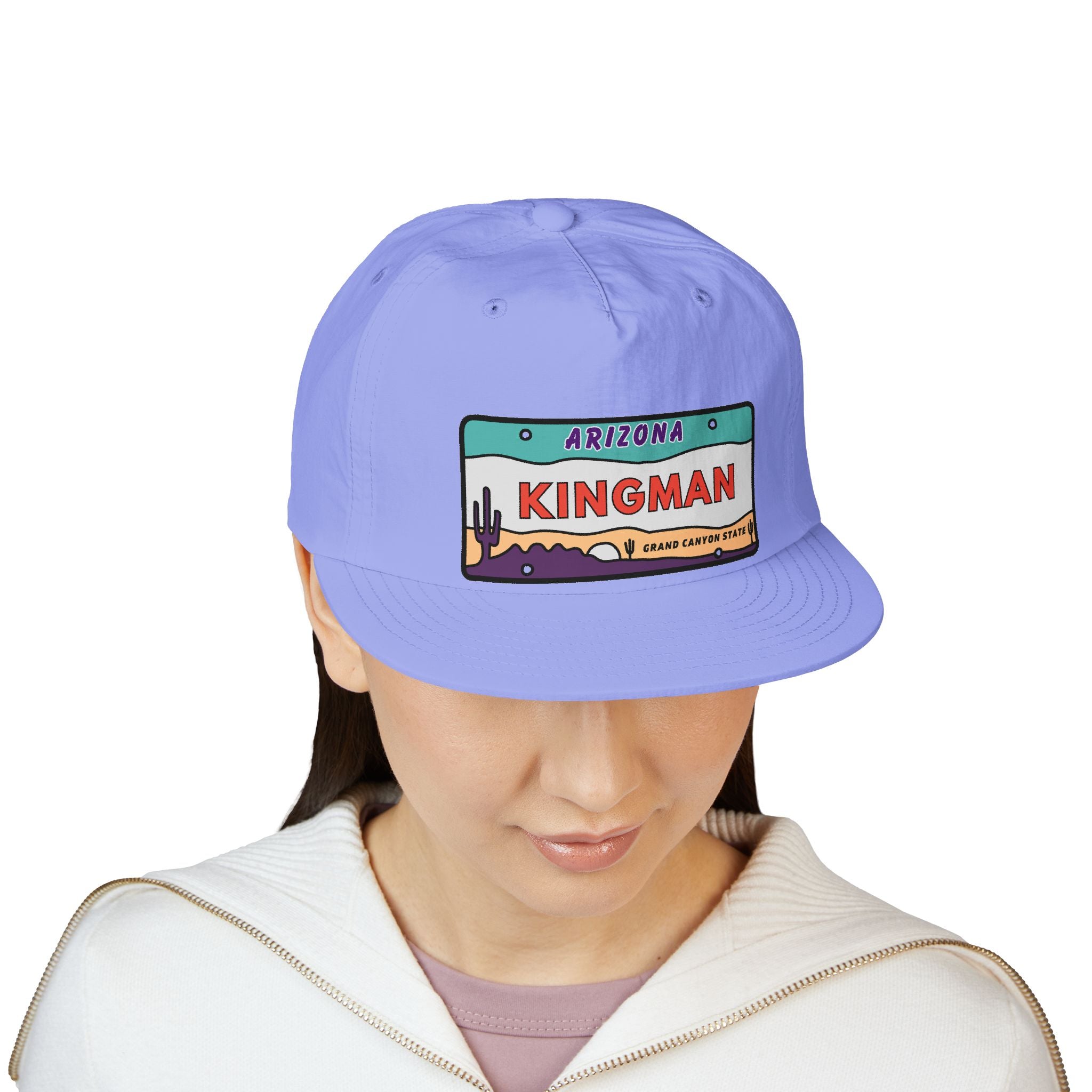 Kingman Arizona License Plate Dessert Cap