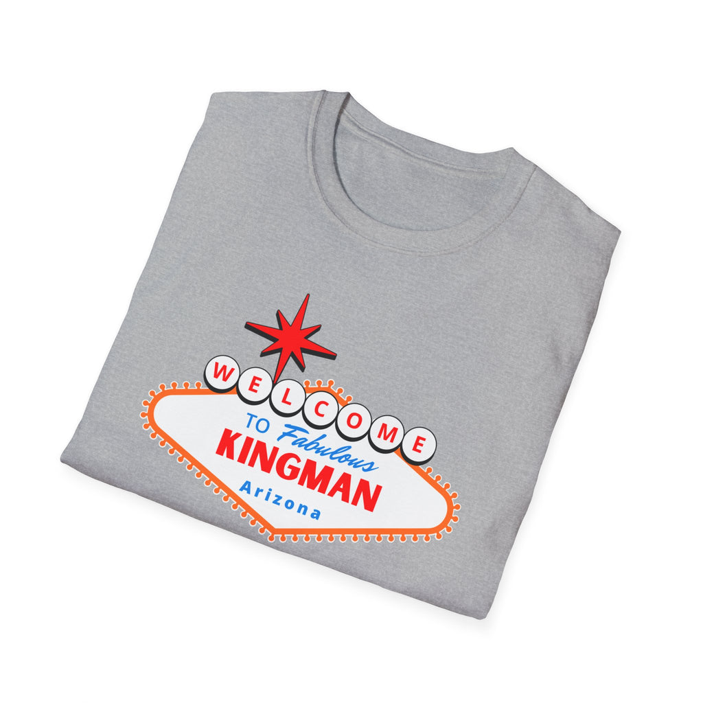 Kingman Arizona Vintage Welcome Sign T-Shirt