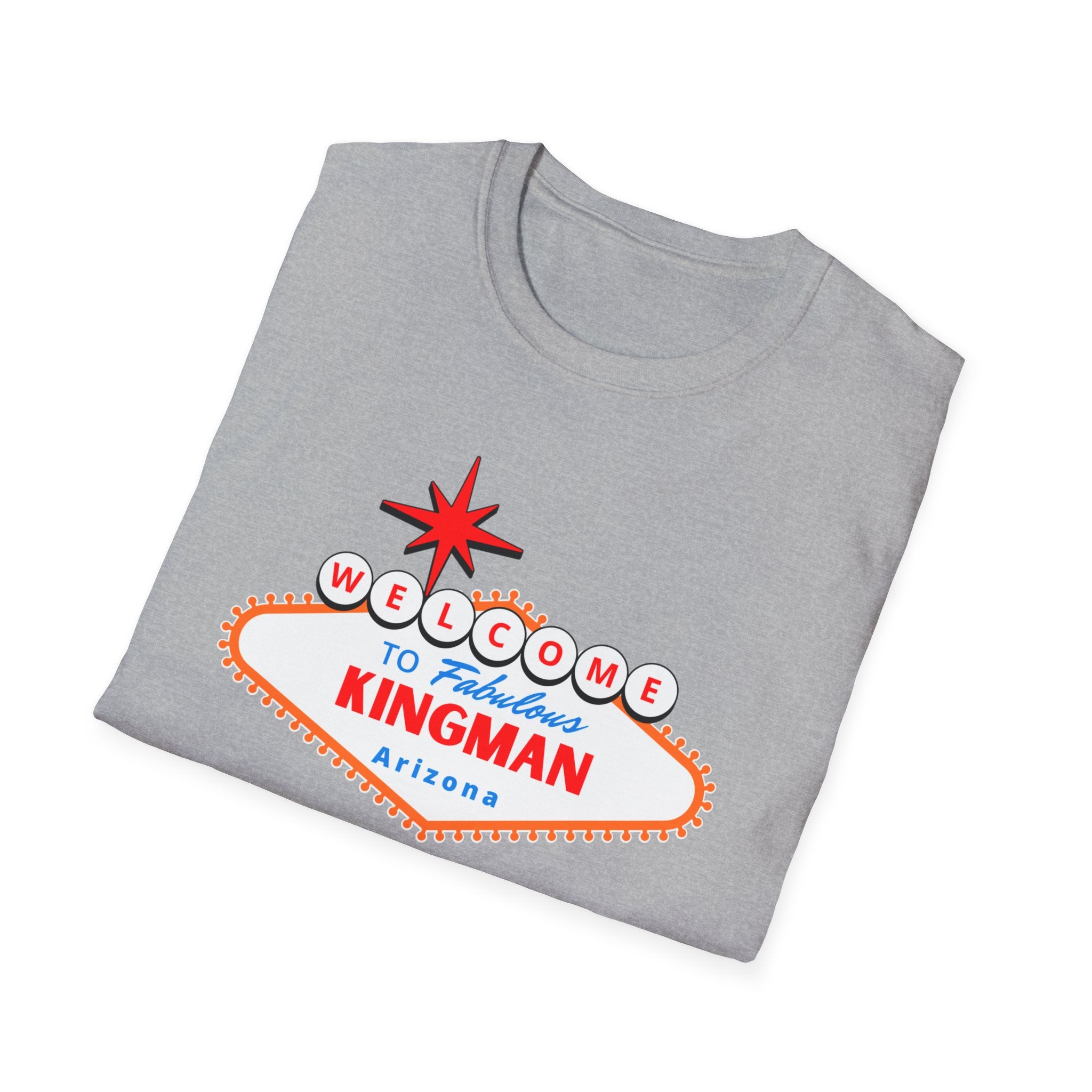 Kingman Arizona Vintage Welcome Sign T-Shirt