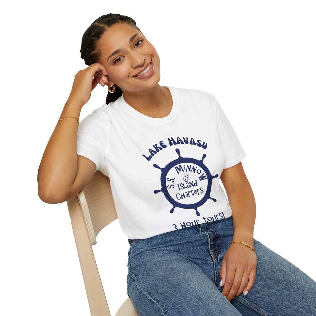 What It Could Happen lol ... Lake Havasu SS Minnow Island Charters T-Shirt | 3 Hour Tours