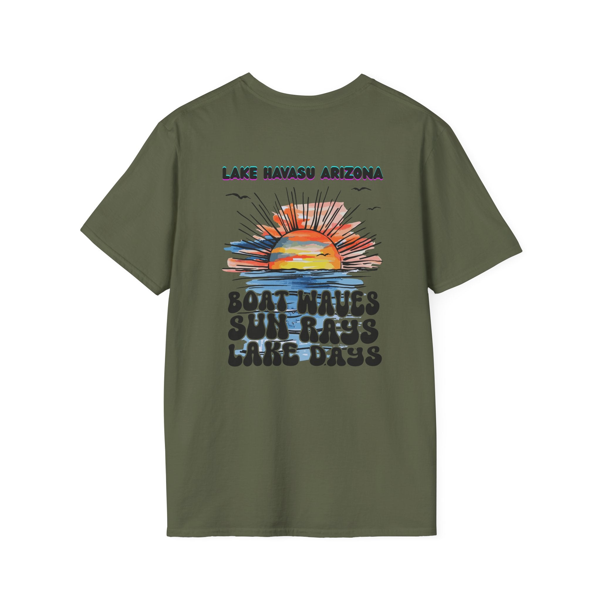 Lake Havasu Arizona Lake Days T-Shirt | Summer Vibes | Mens Womans Apparel | Boat Life | Vacation Wear | Travel Tee  Outdoor Adventure Shirt