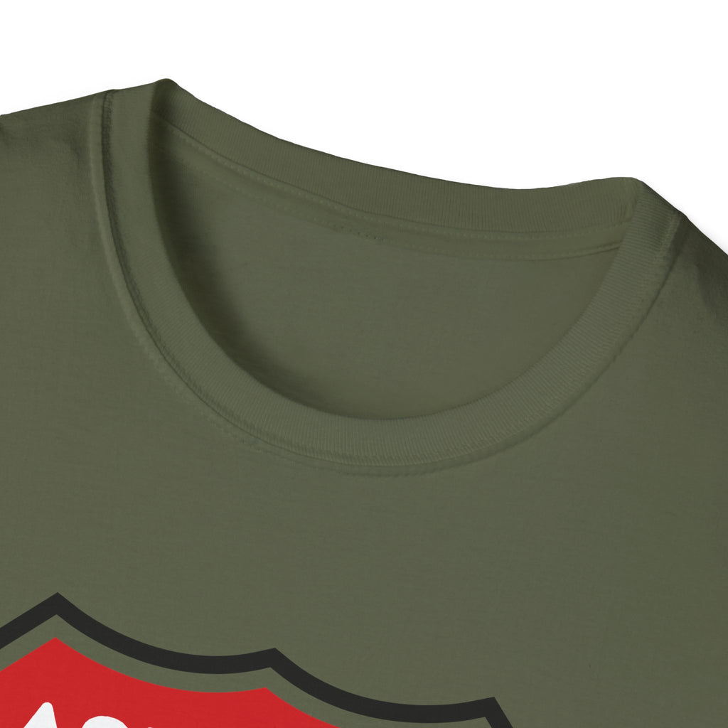 Ash Fork 66 Shield T-Shirt | Route 66 Arizona Road Sign Tee
