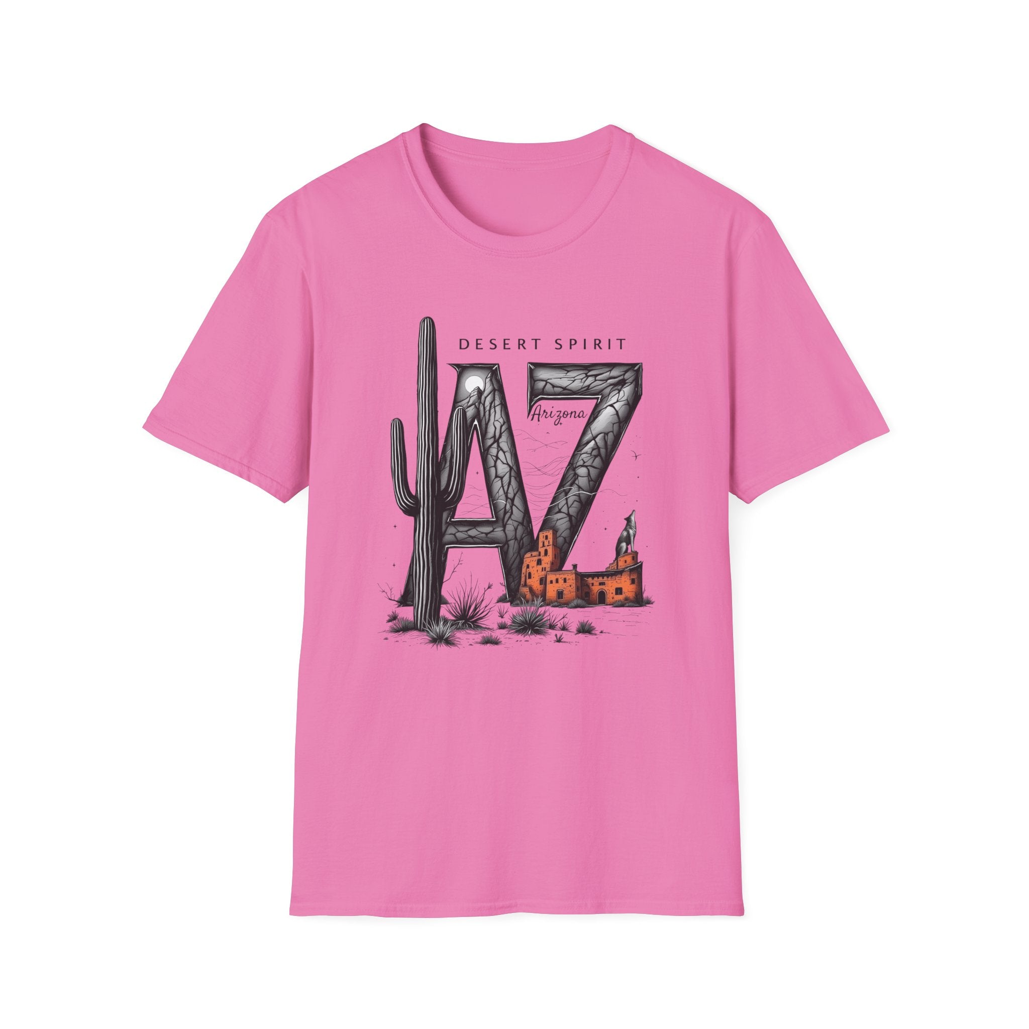 Arizona Desert Spirit T-Shirt | AZ Cactus Southwest Illustration