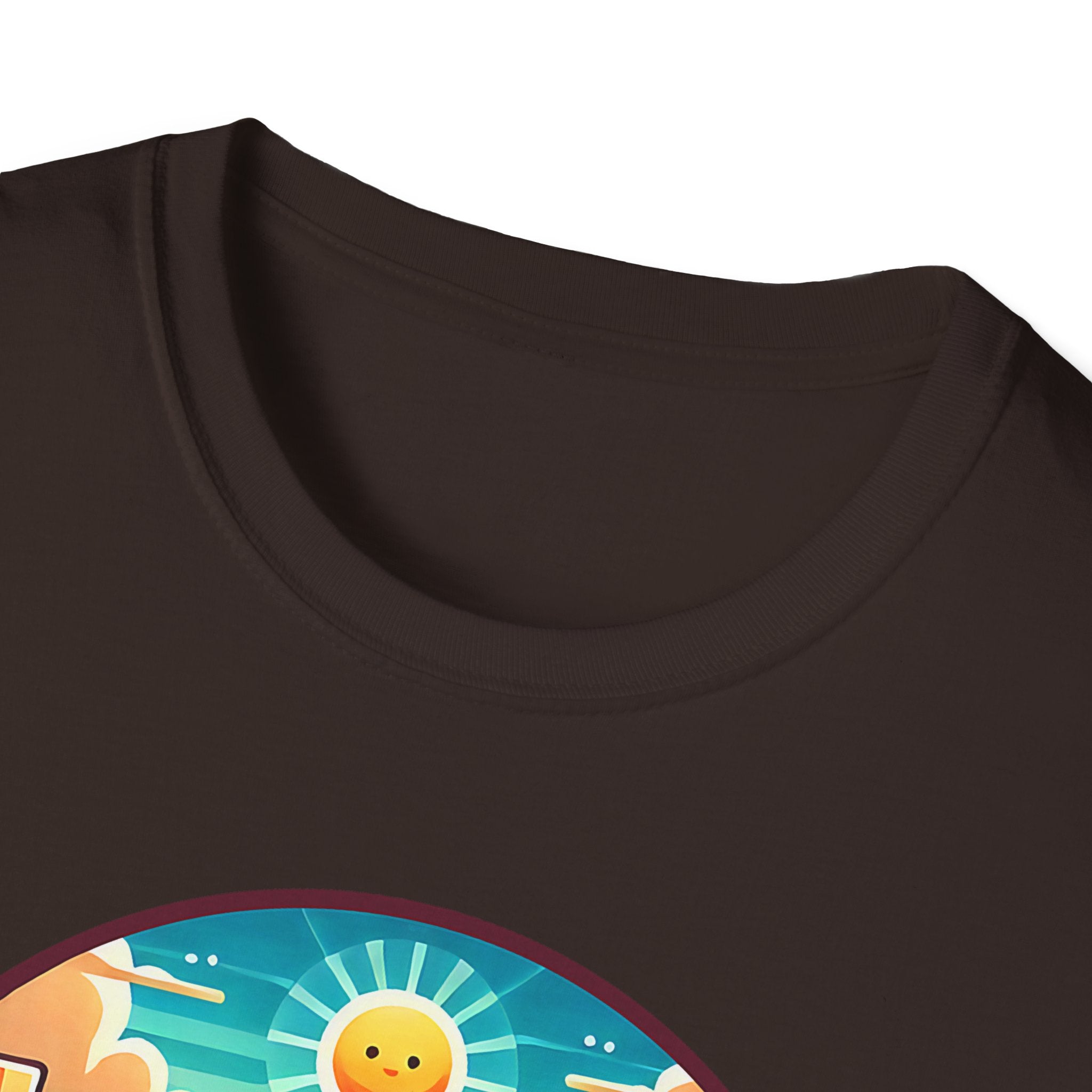 Grand Canyon National Park Retro Sunset T-Shirt | Canyon River Illustration