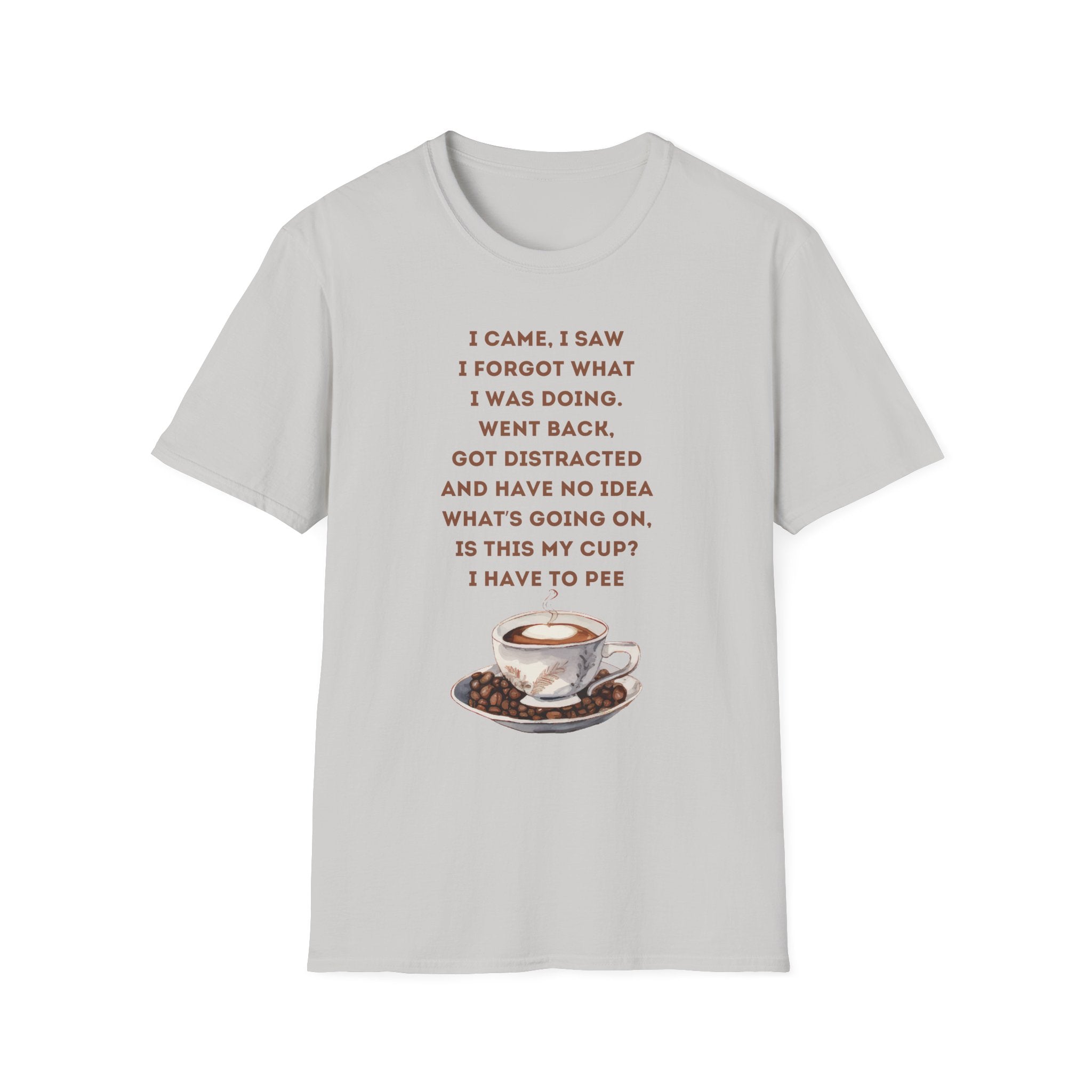 Funny Coffee Quote T-Shirt for Coffee Lovers, Humor Tee, Gift for Him/Her, Perfect for Birthdays, Housewarming, Casual Wear