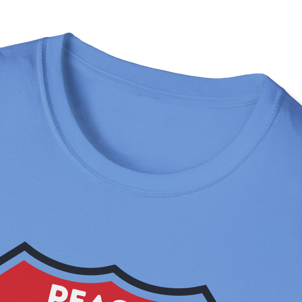 Peach Springs 66 Shield T-Shirt | Route 66 Road Sign Shirt
