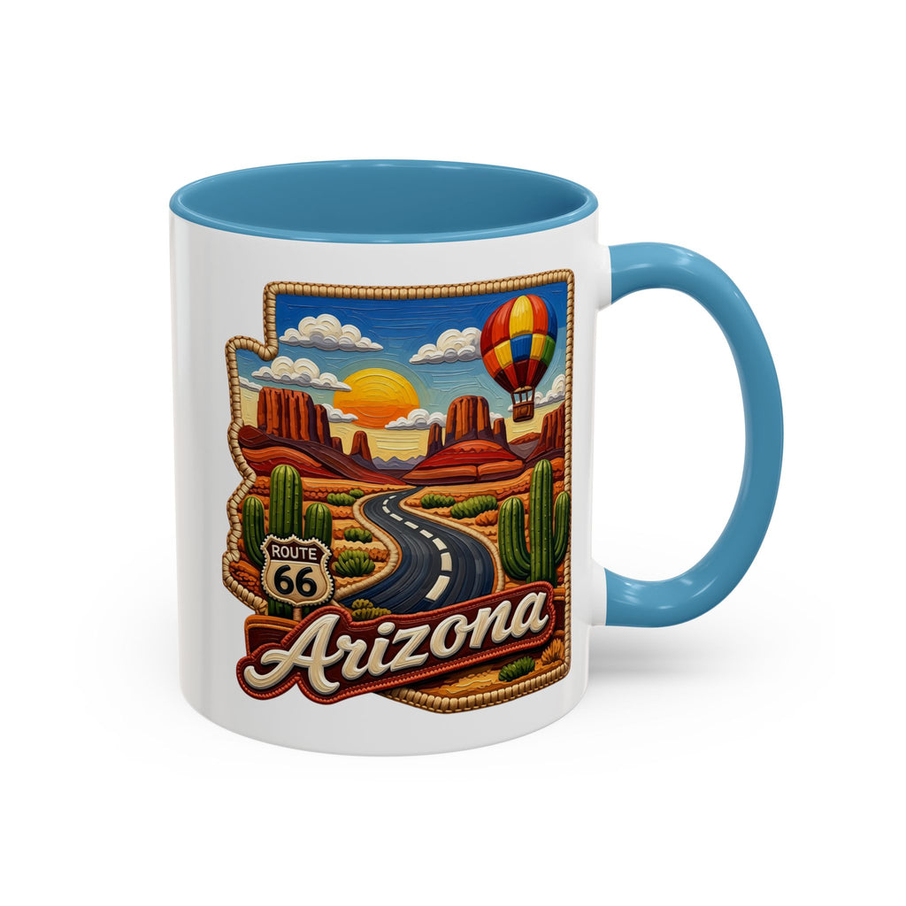 Arizona Route 66 Desert Scenic Mug | Accent Coffee Mug
