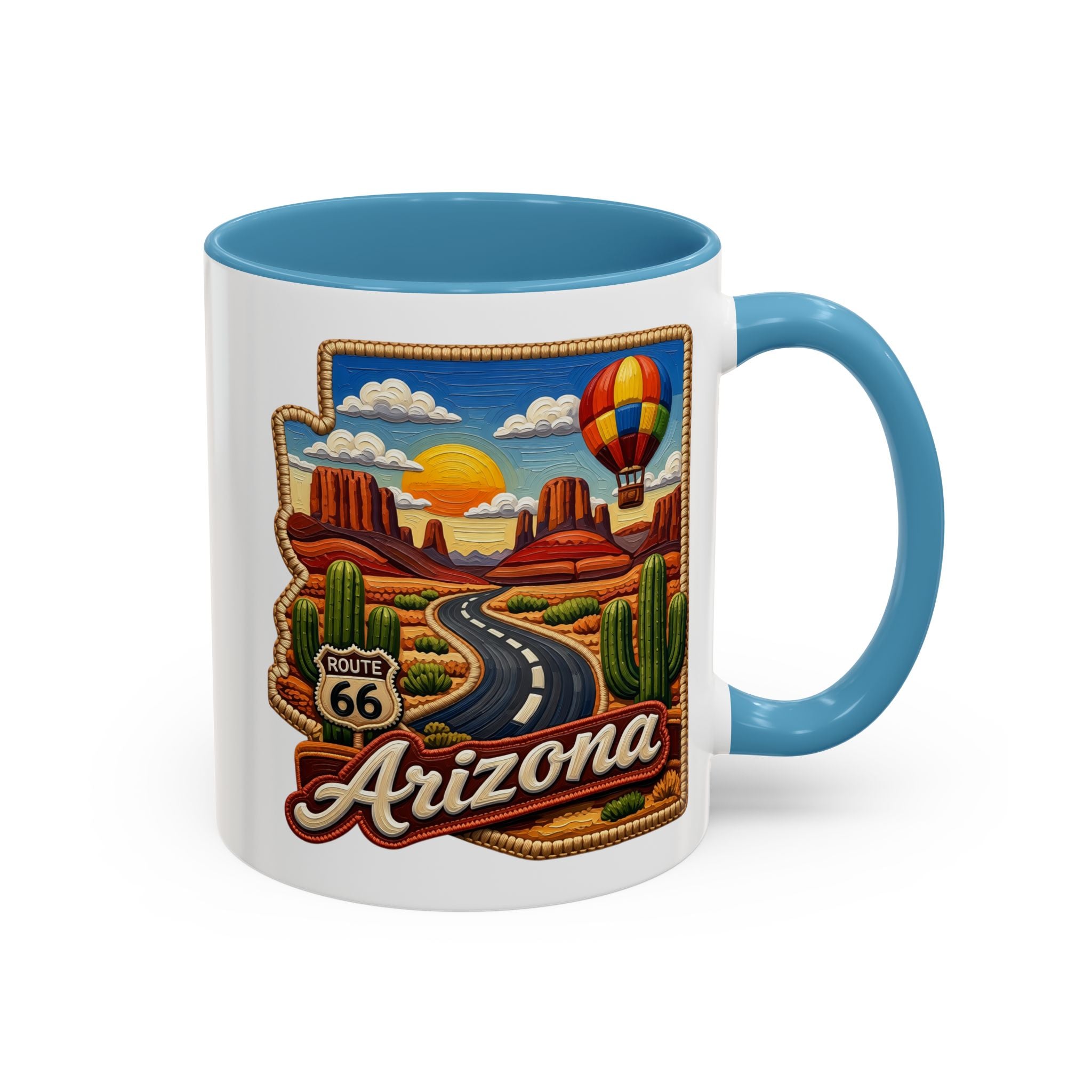 Arizona Route 66 Desert Scenic Mug | Accent Coffee Mug