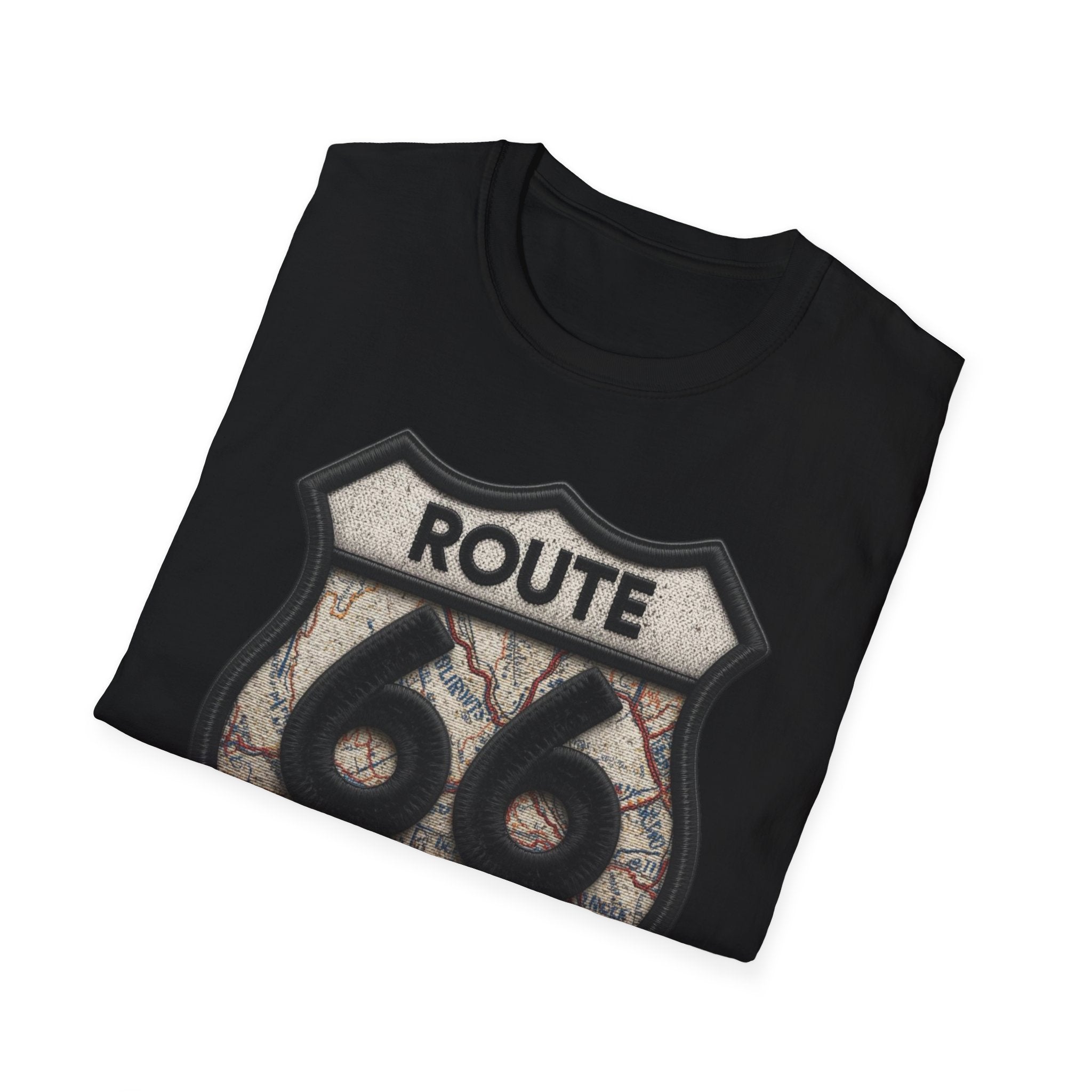 Route 66 Born to Roam T-Shirt | Vintage Highway Shield Tee