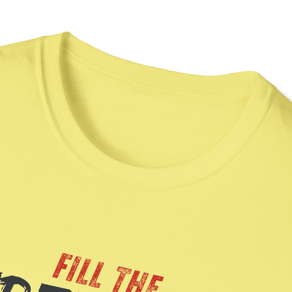 Fill the Freedom Vintage Car T-Shirt | American Flag Wings Chicago to Santa Monica