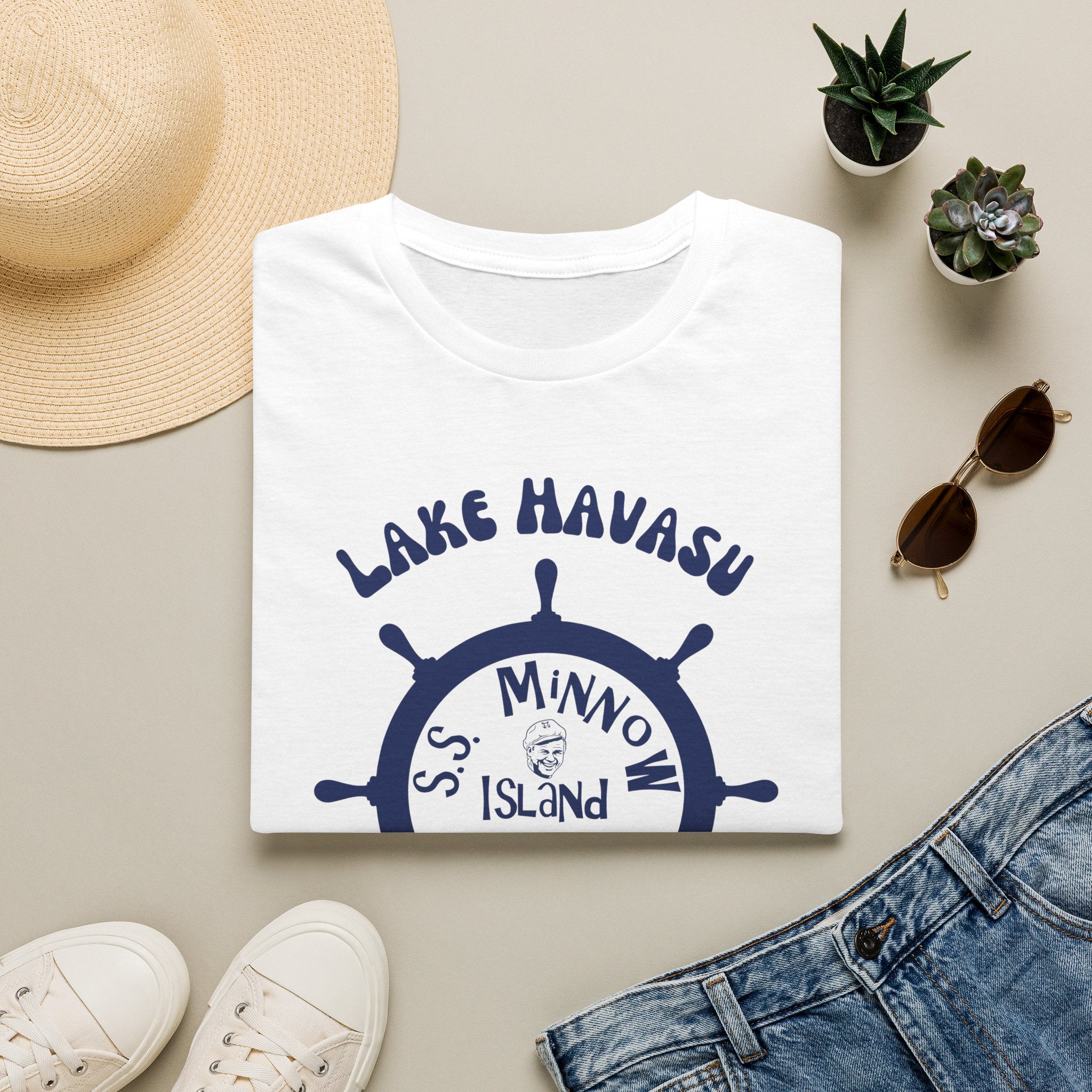 What It Could Happen lol ... Lake Havasu SS Minnow Island Charters T-Shirt | 3 Hour Tours