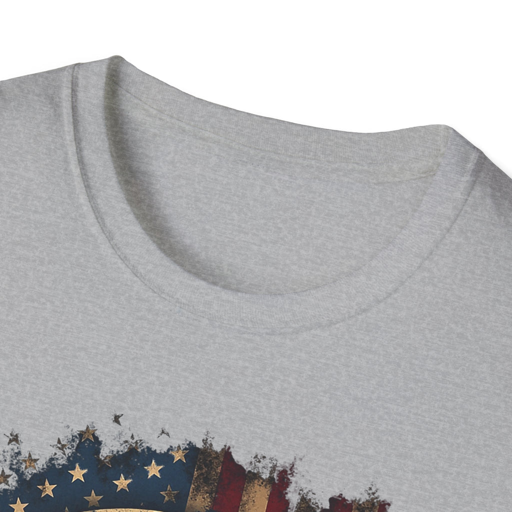 Memorial Day Remember & Honor T-Shirt | Soldier Silhouette American Flag