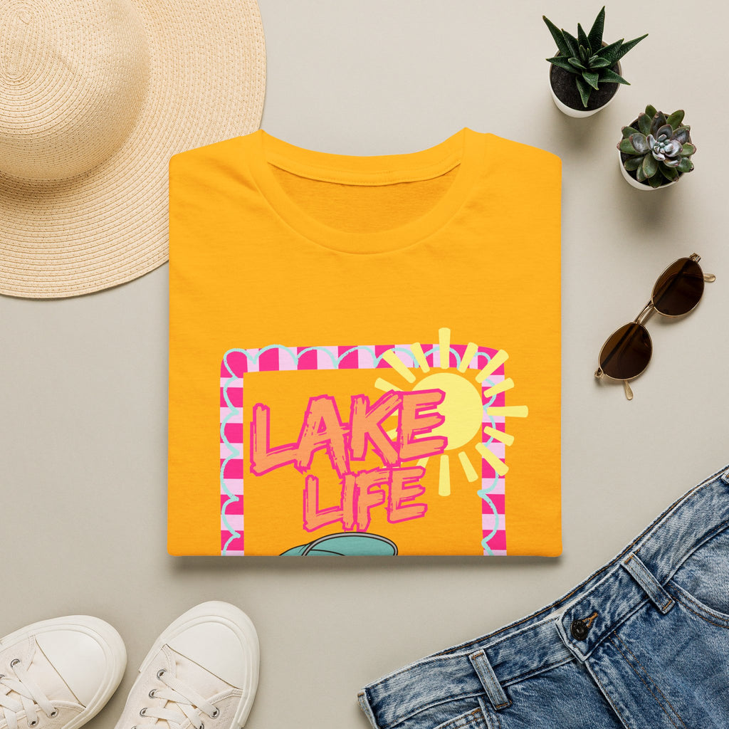 Lake Life Pontoon Boat T-Shirt | Summer Lake Vibes