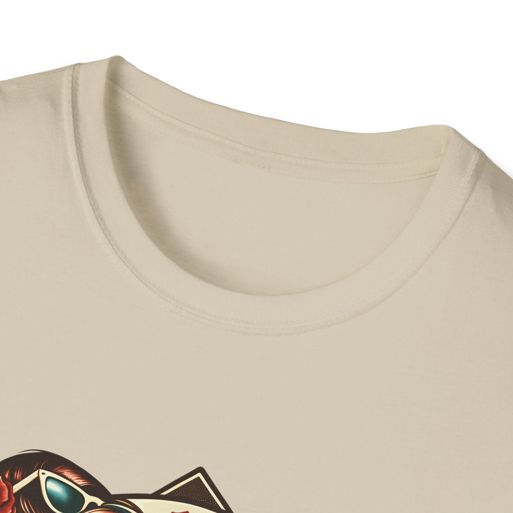Pinup Girl Route 66 T-Shirt | Vintage Roadtrip Retro Sign