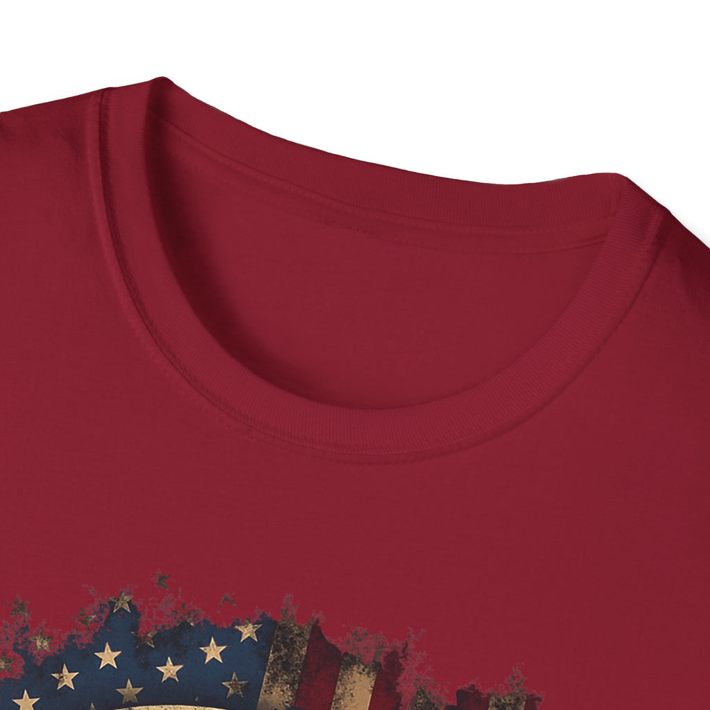 Memorial Day Remember & Honor T-Shirt | Soldier Silhouette American Flag