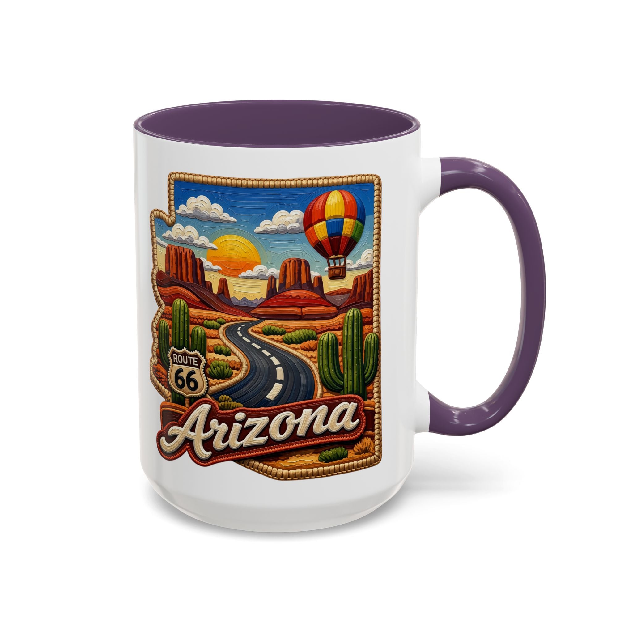 Arizona Route 66 Desert Scenic Mug | Accent Coffee Mug