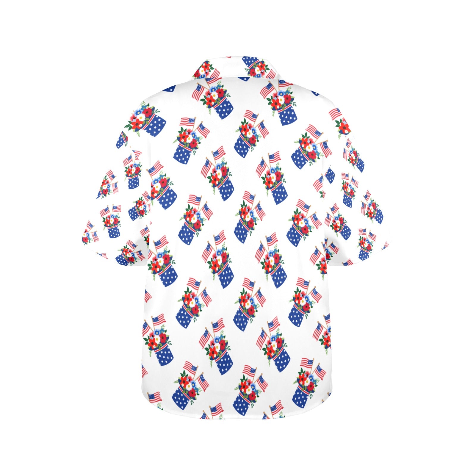 Red White Blue Celebration Women's All Over Print Shirt （Made in USA，Ships to USA Only）Free Shipping
