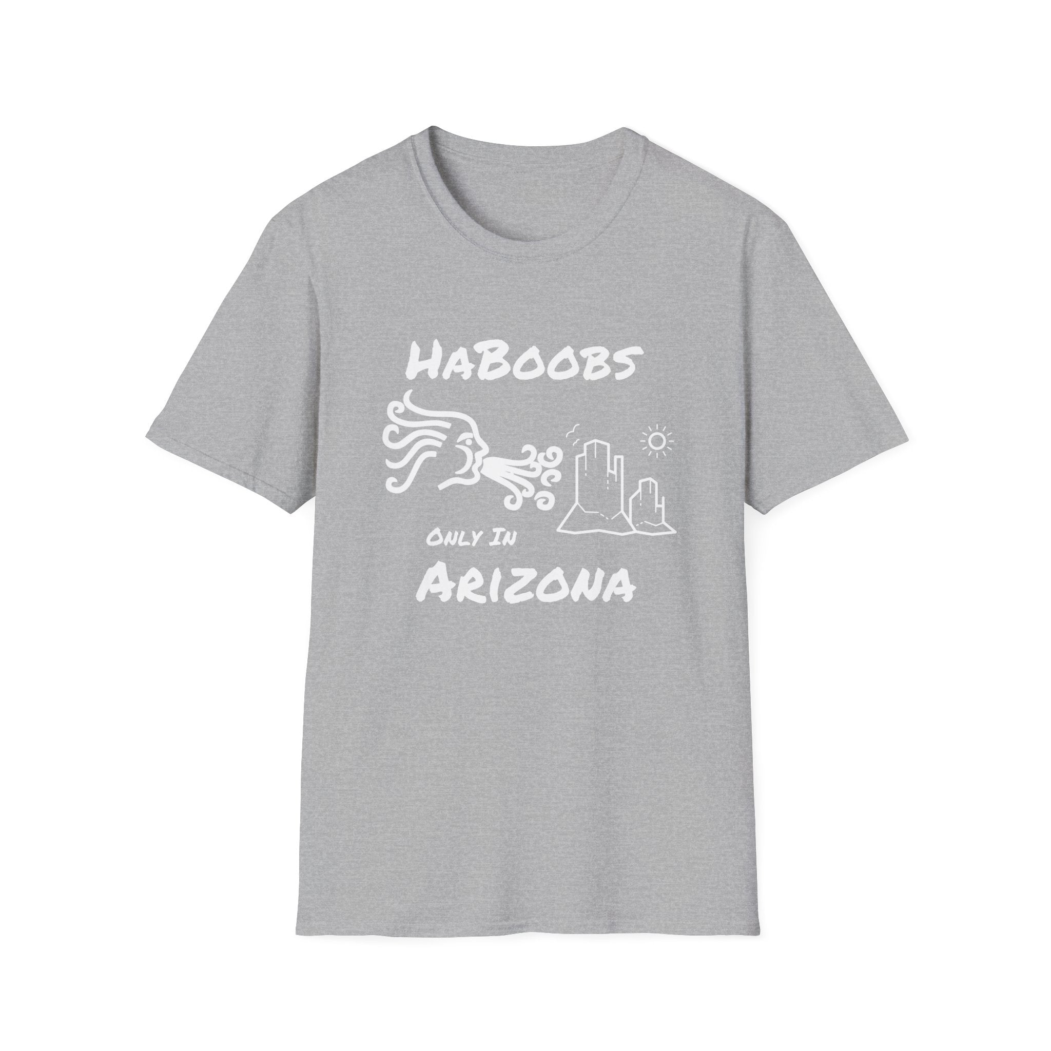 Arizona HaBoobs Softstyle T-Shirt, Casual Tee for Everyday Wear, Perfect Gift for Friends, Fashionable Graphic T-Shirt for Any Occasion