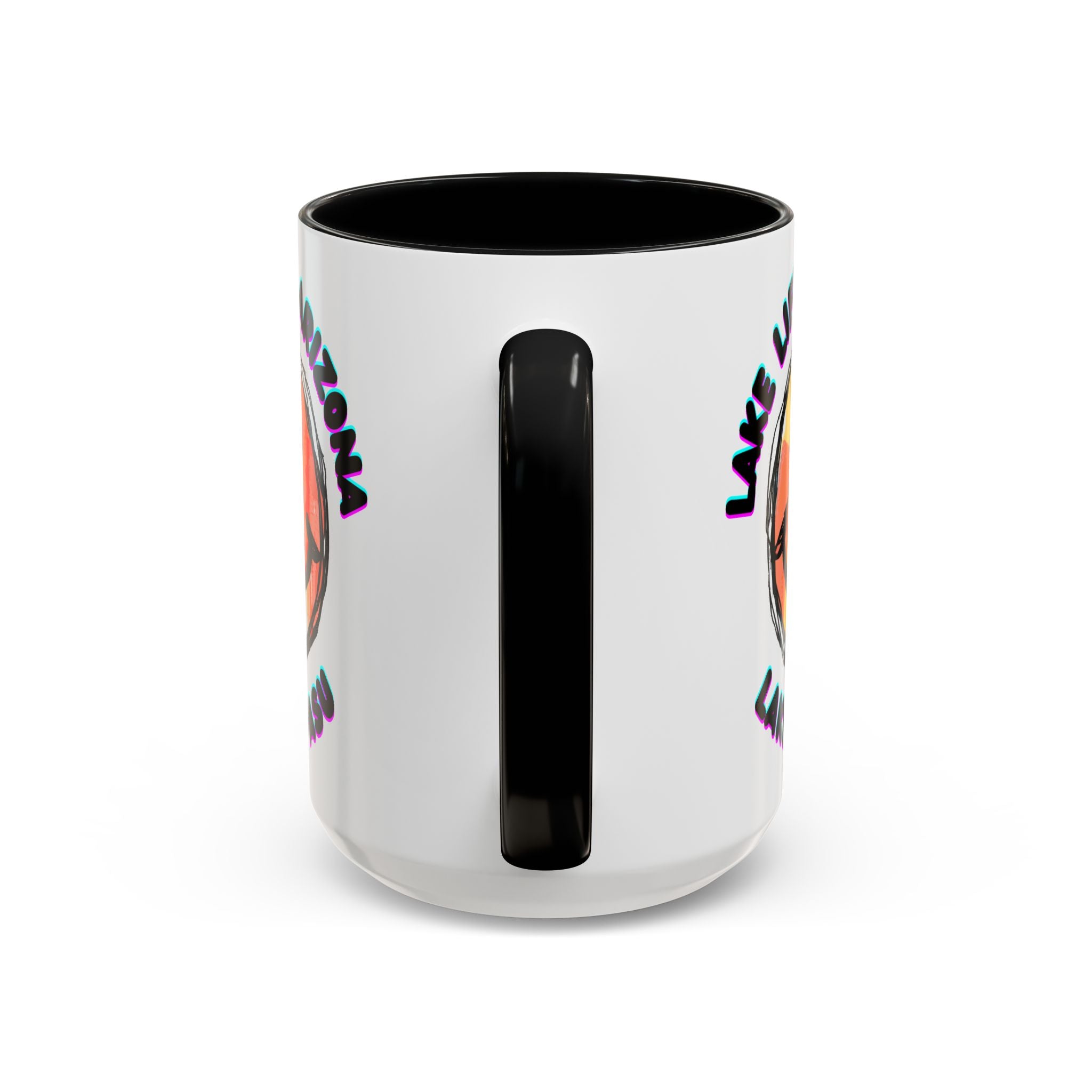 Lake Life in Arizona Smiley Mug | Lake Havasu Accent Coffee Mug