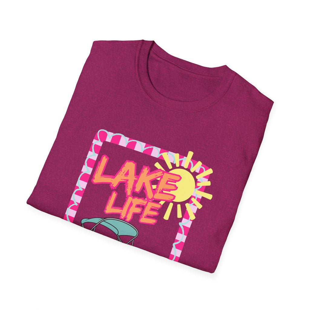 Lake Life Pontoon Boat T-Shirt | Summer Lake Vibes