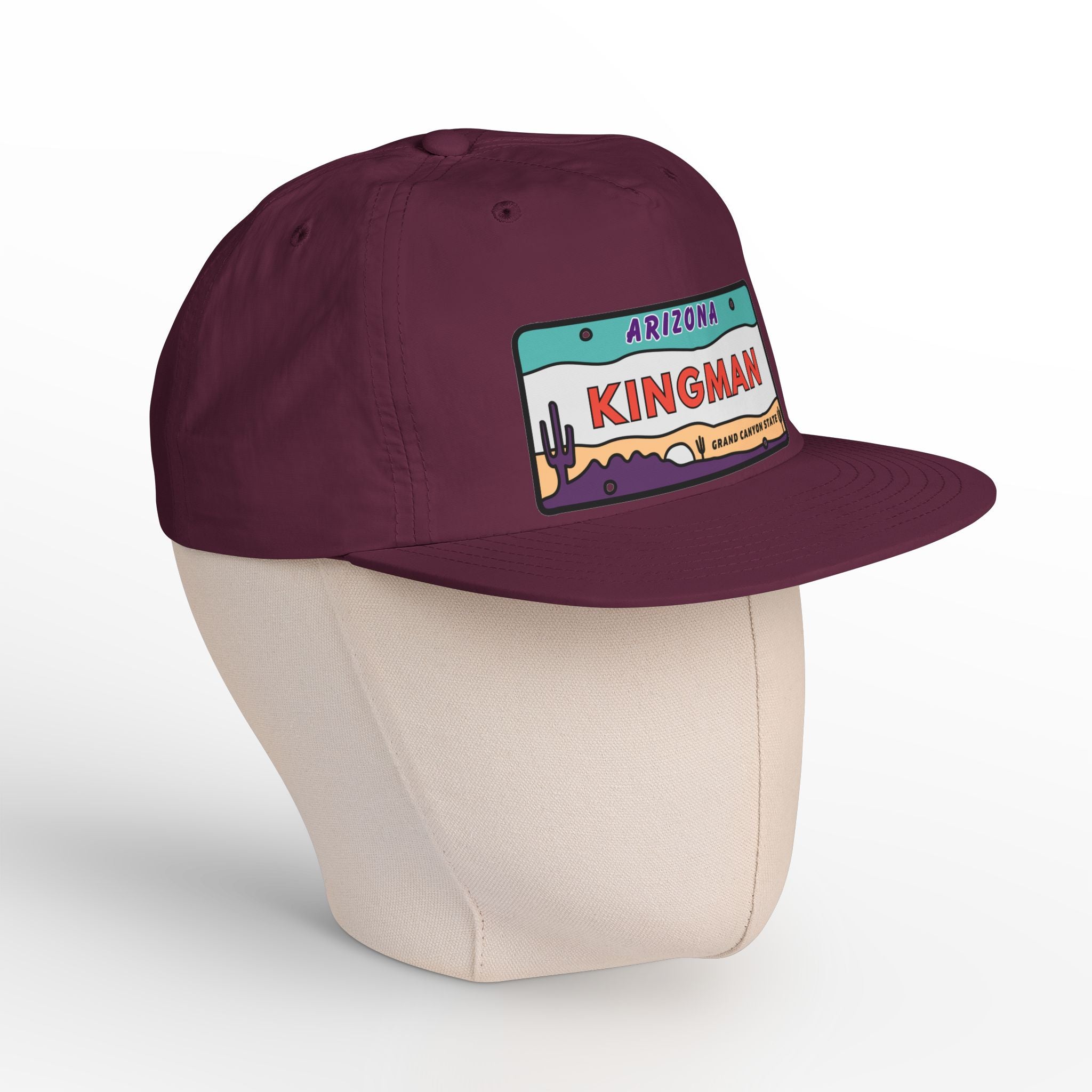 Kingman Arizona License Plate Dessert Cap