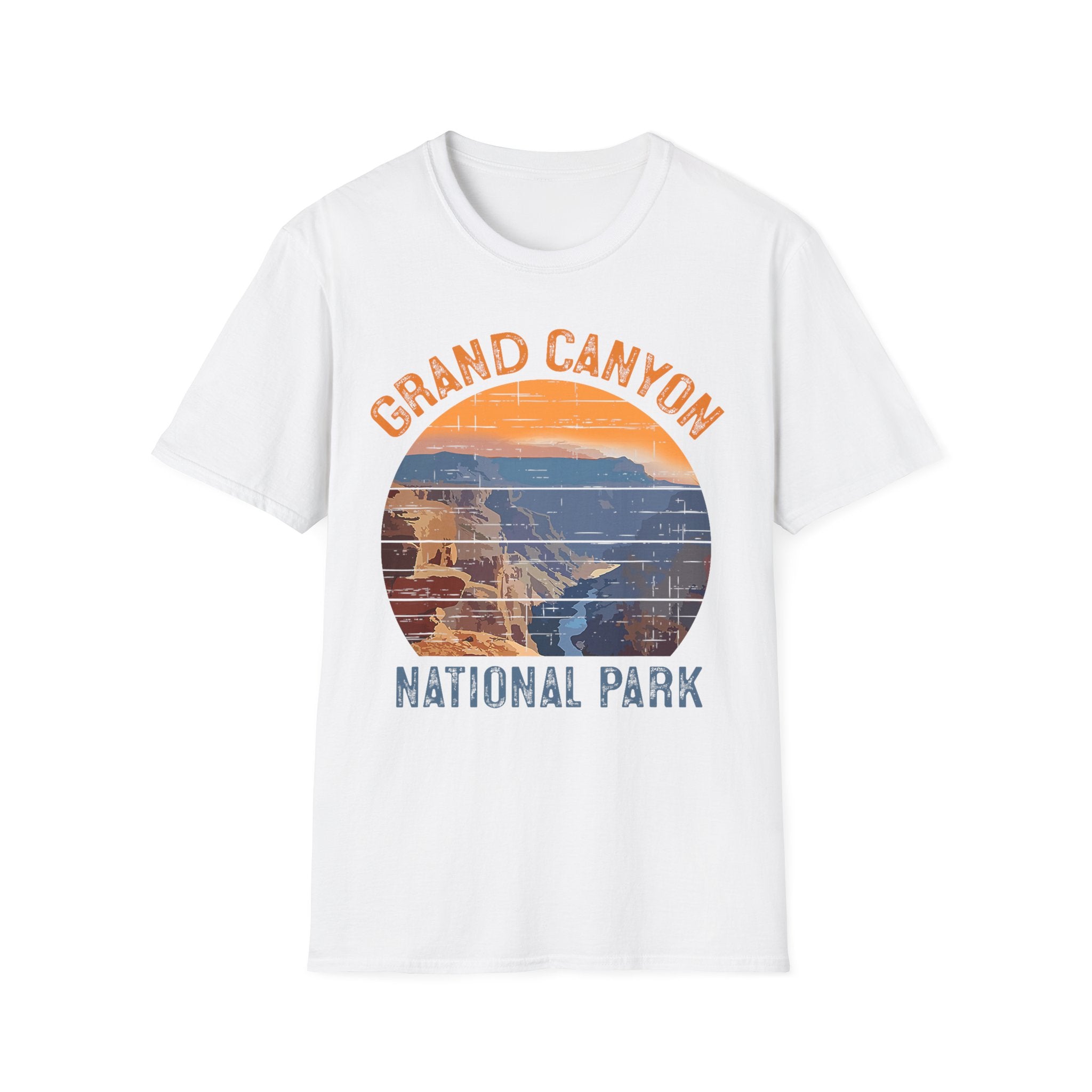 Grand Canyon National Park T-Shirt | Vintage Sunset Landscape