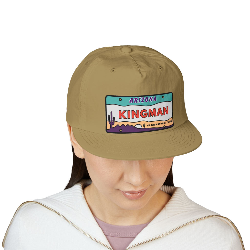 Kingman Arizona License Plate Dessert Cap