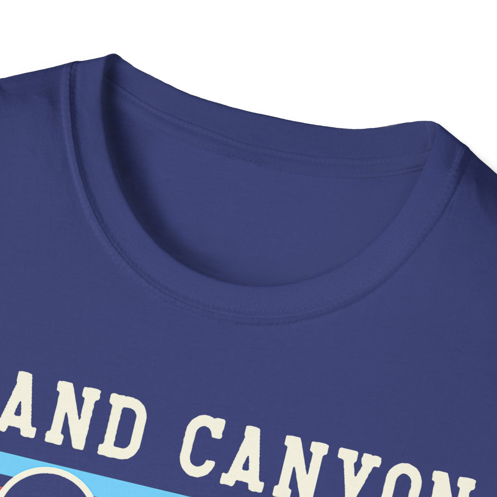 Grand Canyon Retro Sunset T-Shirt | Printed Front and Back National Park Landscape