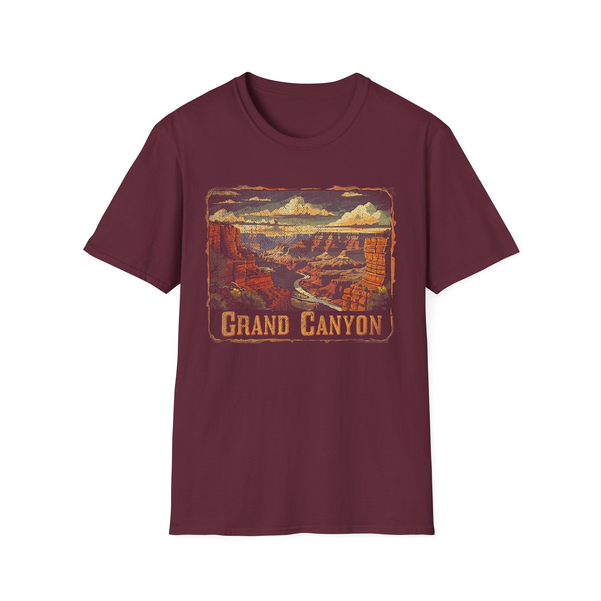 Grand Canyon Vintage National Park T-Shirt | Retro Landscape Tee