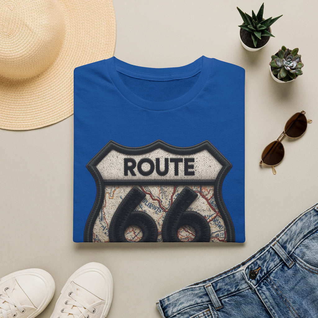 Route 66 Born to Roam T-Shirt | Vintage Highway Shield Tee