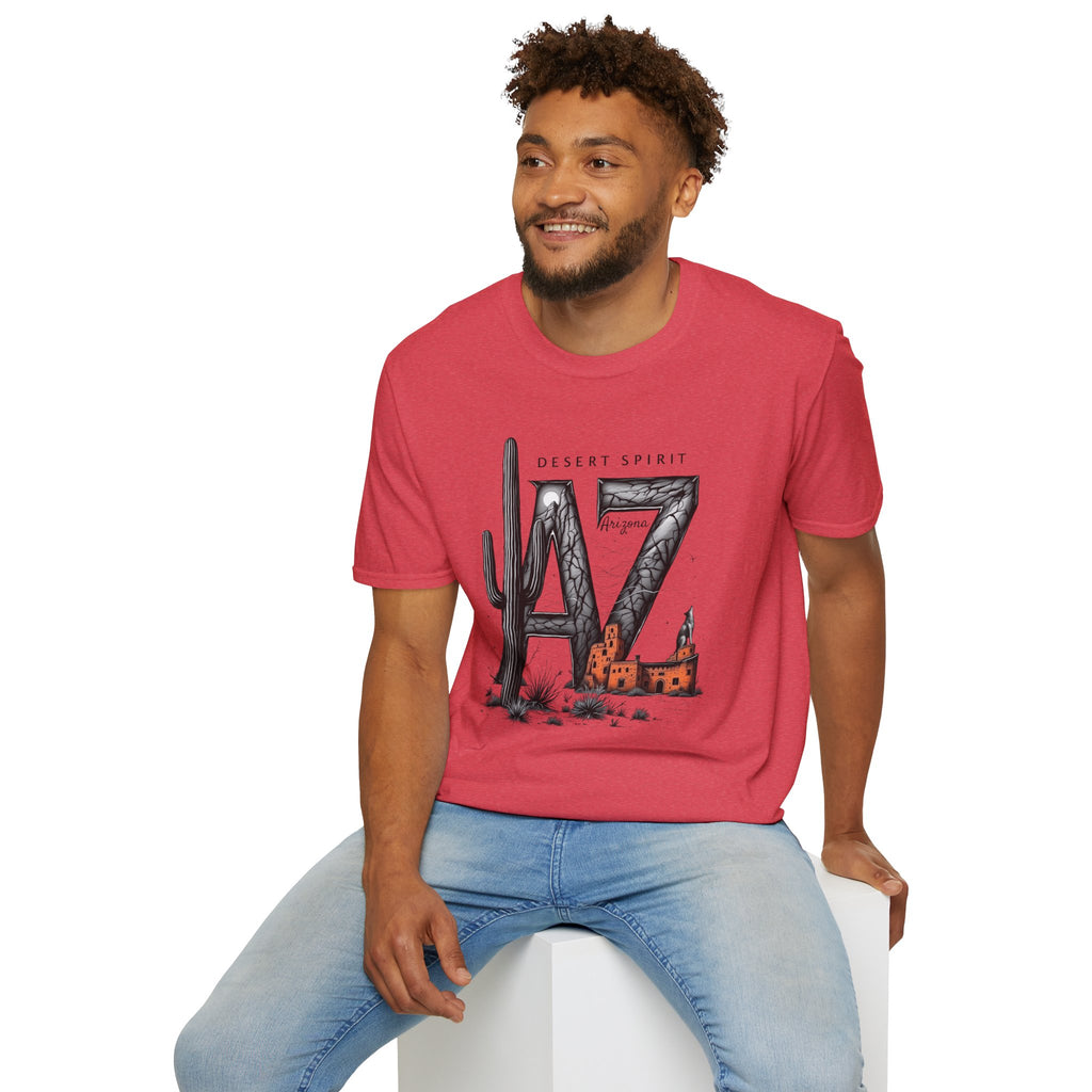 Arizona Desert Spirit T-Shirt | AZ Cactus Southwest Illustration