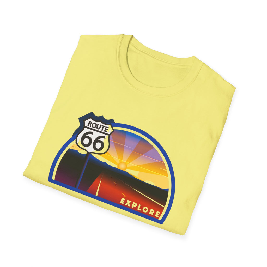 Route 66 City of Kingman Arizona Softstyle T-Shirt, Men Women Unisex Tee, Travel Souvenir Shirt, Vintage Road Trip Graphic Top, Retro
