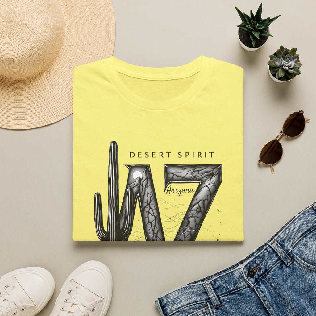 Arizona Desert Spirit T-Shirt | AZ Cactus Southwest Illustration