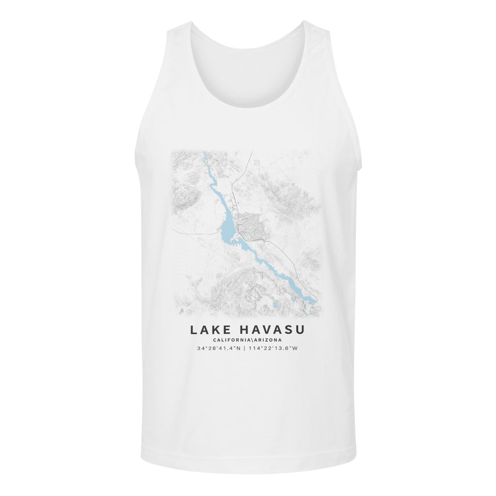 Lake Havasu Arizona Men's Tank Top (Front Printing) Made in USA Free Shipping