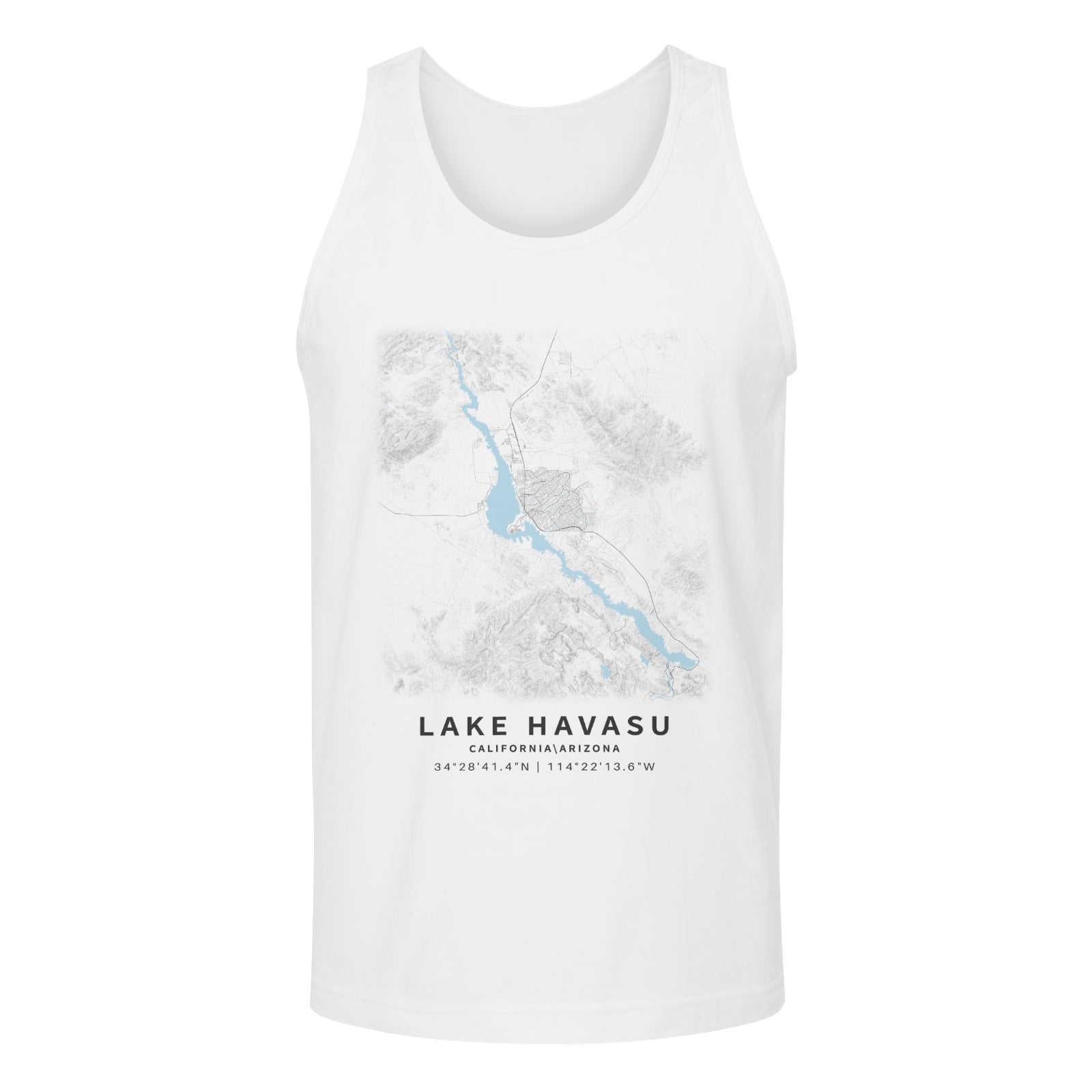 Lake Havasu Arizona Men's Tank Top (Front Printing) Made in USA Free Shipping